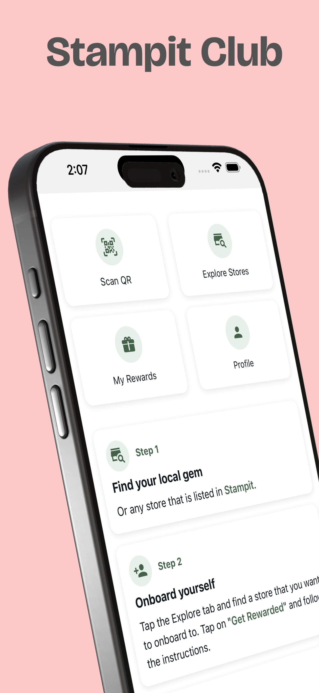 StampIt App Screenshot